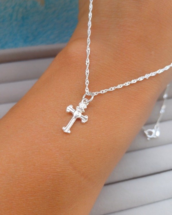 Producto - CONJUNTO DIJE CRUZ