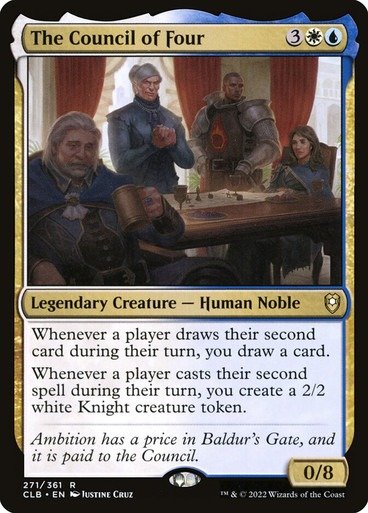 Producto - The Council of Four  Commander Legends: Battle for Baldur's Gate