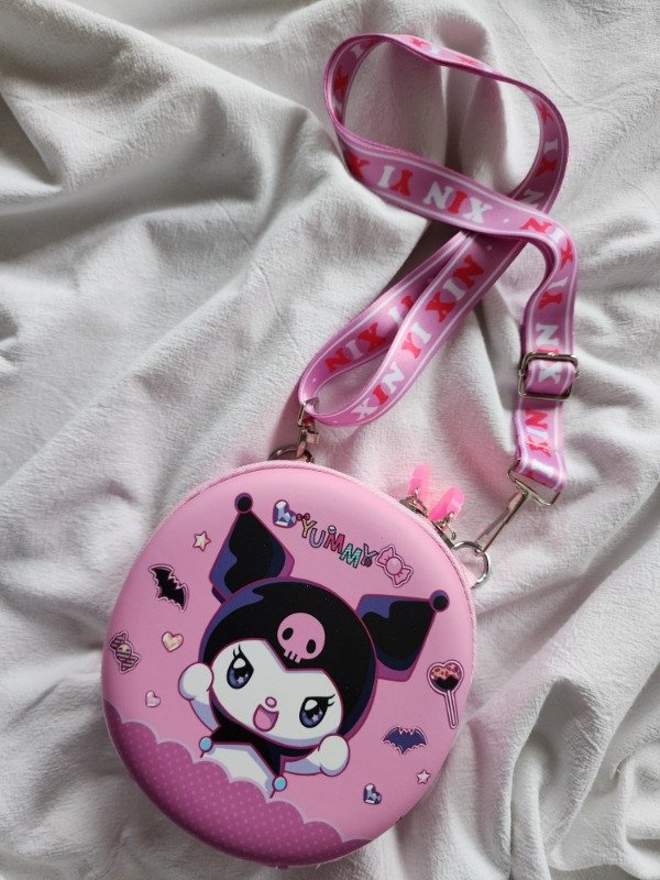 Producto - Cartera Kuromi Rosa (Lata)