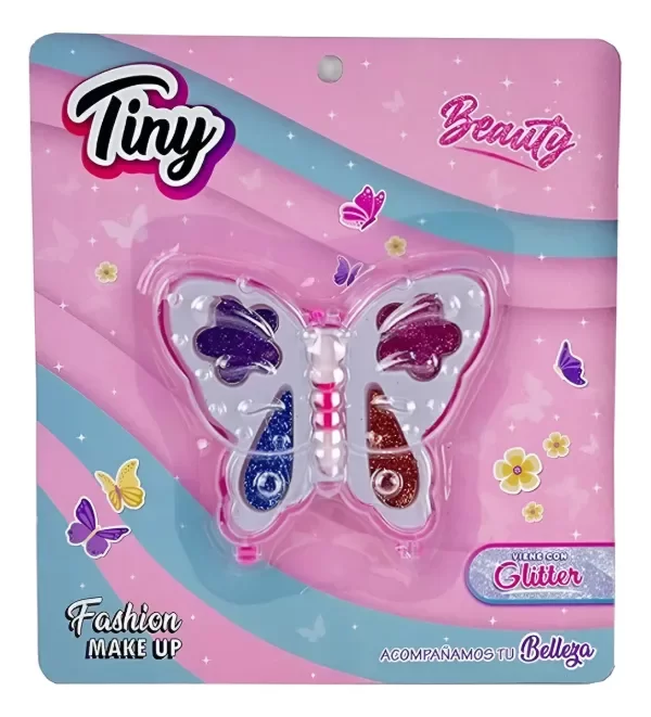 Producto - MAQUILLAJE MARIPOSA CON GLITTER / TINY MAKE UP
