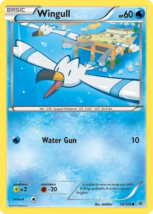 Producto - Wingull - 18/108 - Roaring Skies