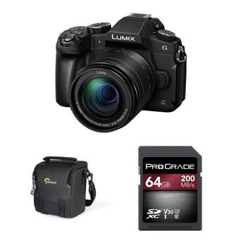 Producto - Panasonic Lumix G85 Mirrorless Camera with 12-60mm Lens and Accessories Kit