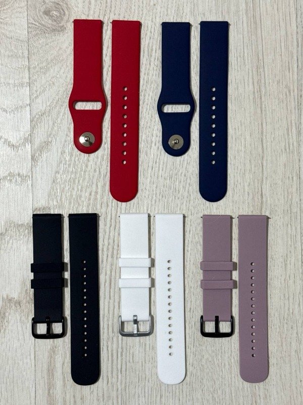 Producto - CORREA MALLA DE SILICONA CON PERNO PARA SMARTWATCH DE 20MM