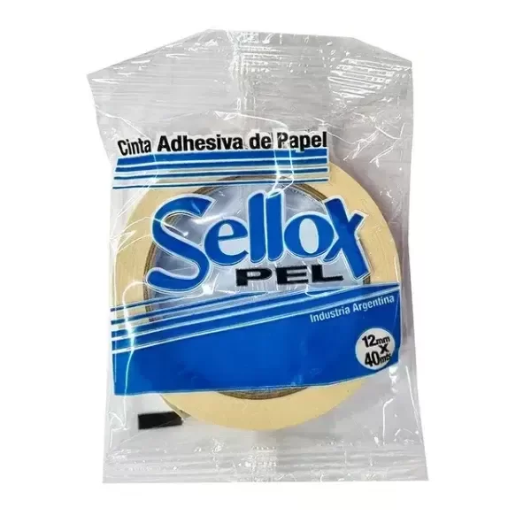 Producto - Cinta de Papel SELLOX 12mm x 40 mts