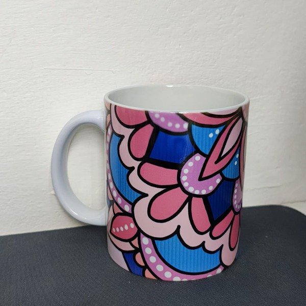 Producto - TAZA MANDALA ROSA