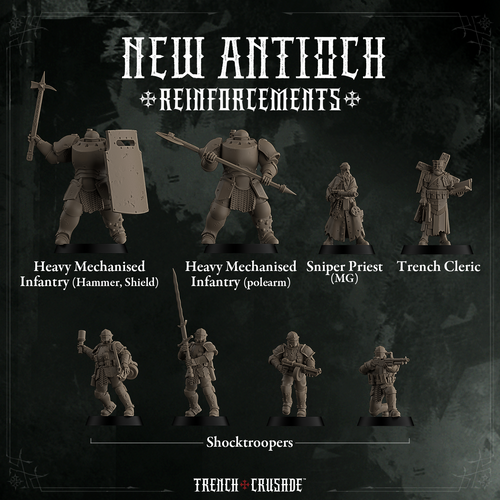 Producto - Trench Crusade - New Antioch reinforcements