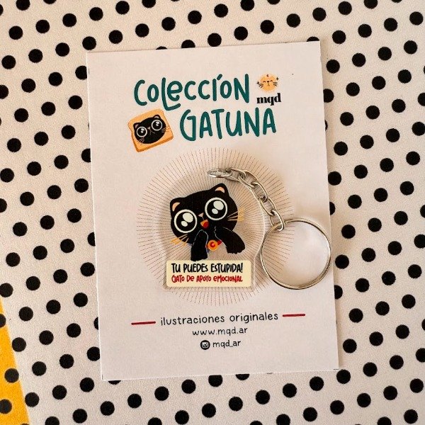 Producto - Llaveros Colección gatuna