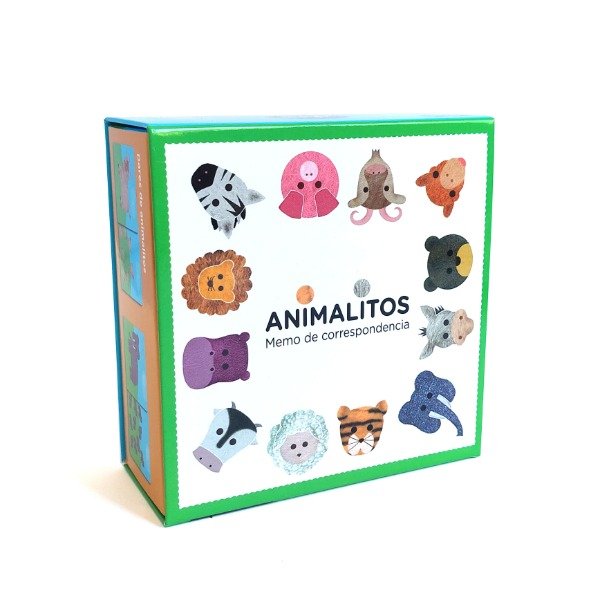 Producto - Juego de cartas Memoria Animalitos