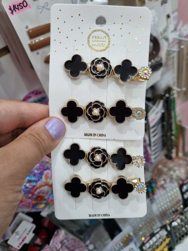 Producto - Set Picos Trébol y Flor