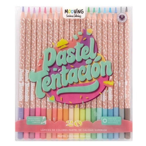 Producto - LAPIZ COLOR MOOVING PASTEL X 24 (3011120)