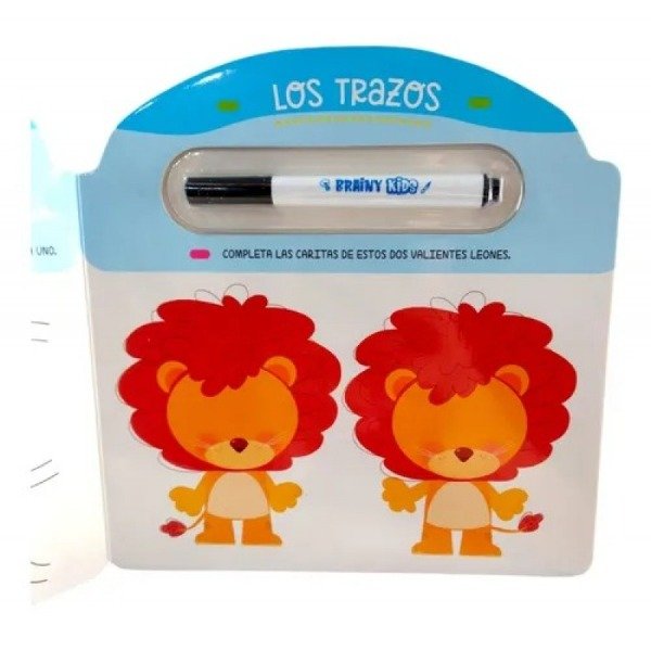 Producto - Libro Infantil de Actividades Reutilizable  - Los Trazos - 2