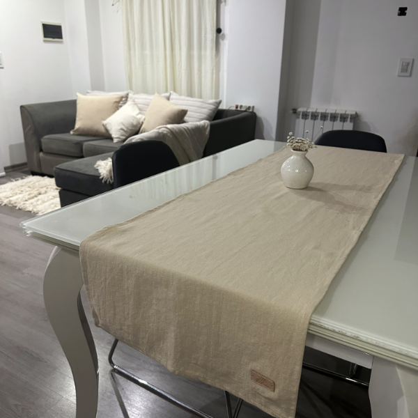 Producto - Camino Tusor liso arena - 2