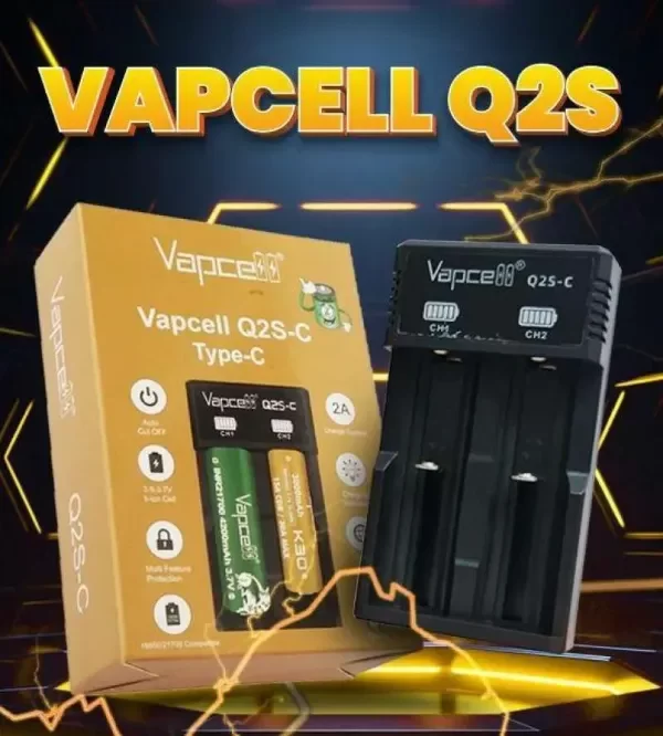 Producto - CARGADOR VAPCELL Q2S MICRO USB