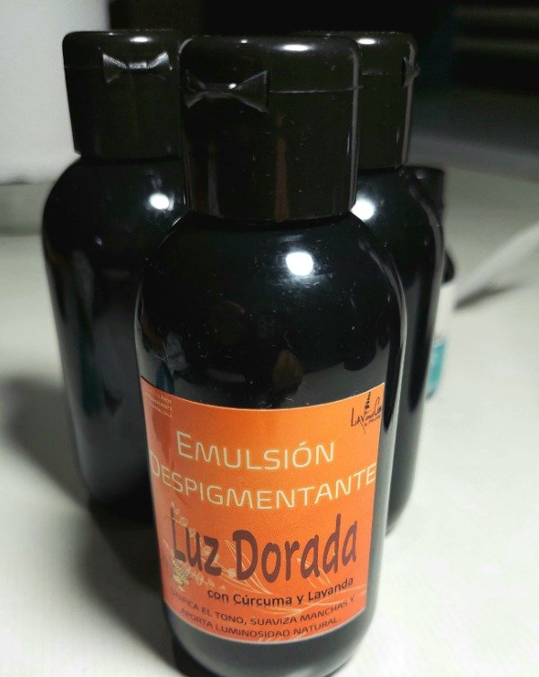 Producto - Emulsión Facial Despigmentante Luz Dorada