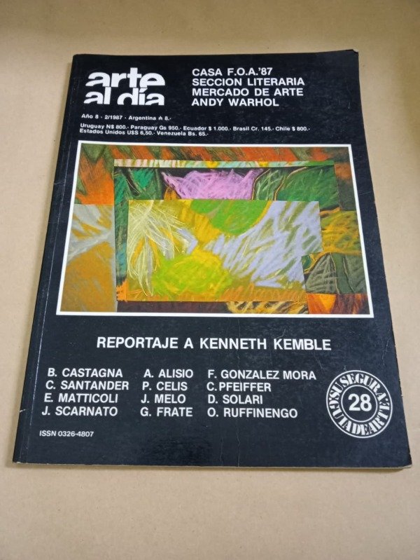 Producto - Arte al dia #28 - Autores varios - 1987