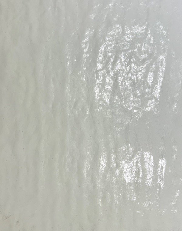 Producto - Vidrio nacional artesanal blanco liso opal