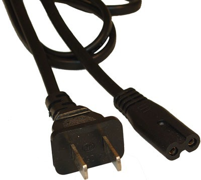 Producto - Cable power 220v M/H -1.5mts -tipo 8 -Netmak (NM-C77)