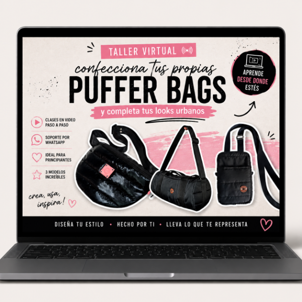 Producto - PACK TALLERES PUFFER BAGS 3 EN 1