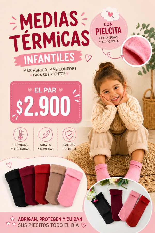 Producto - MEDIAS TÉRMICAS DE NIÑOS