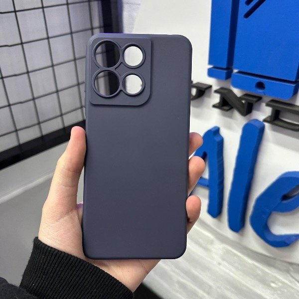 Producto - Silicone Case Azul Grisáceo - Motorola G17