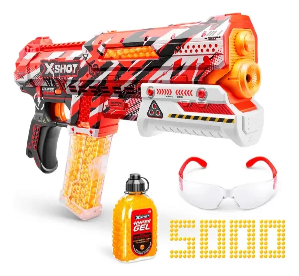 Producto - Pistola De Hidrogel X Shot C/5000 36622 Color Rojo
