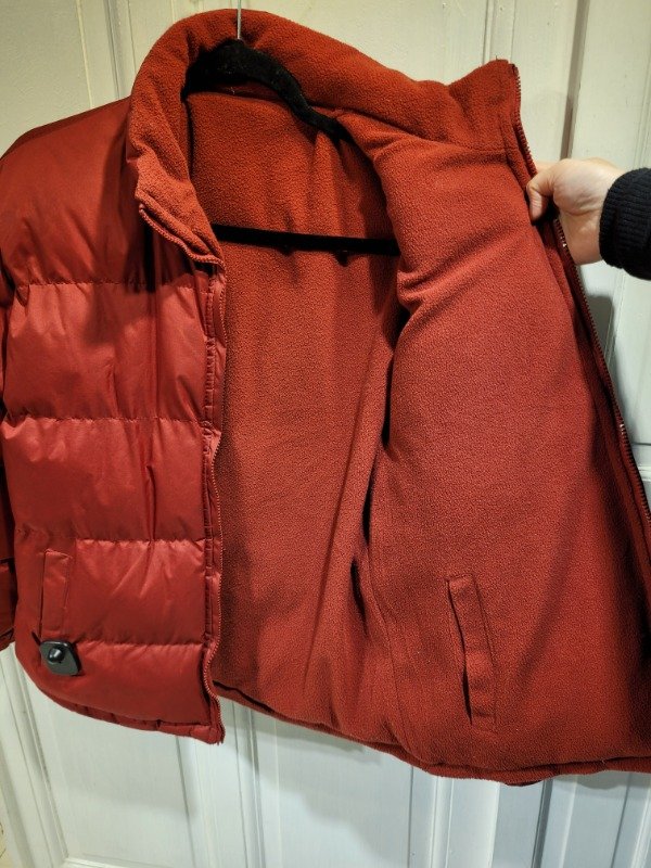 Producto - Campera reversible puffer bordeaux Talle S - PRECIO: 78X - 3