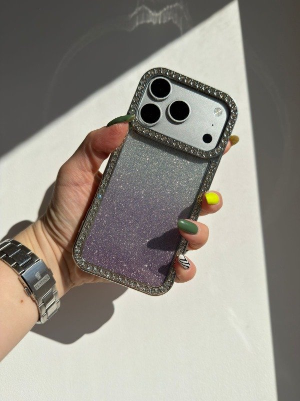 Producto - Case 2en1 strass violeta