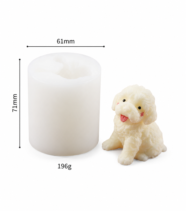 Producto - MOLDE SILICONA PERRO 3D 3D5