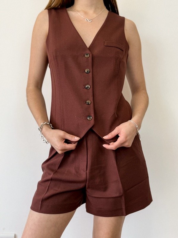 Producto - Chaleco Bowie Chocolate