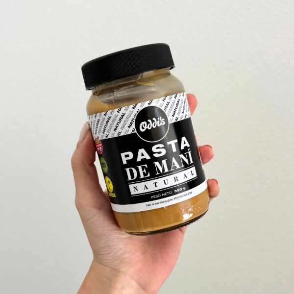 Producto - Pasta de Maní ODDIS 350gr (vidrio)
