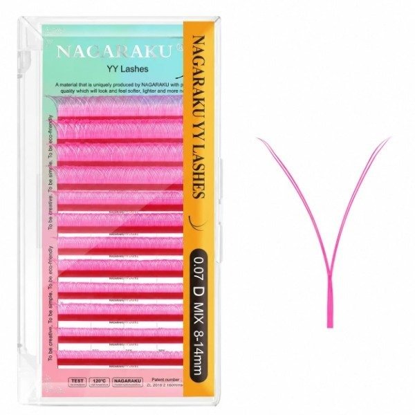 Producto - Nagaraku YY Rosa 007 D mix 8-14mm
