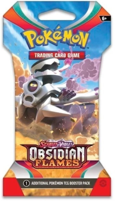 Producto - Obsidian Flames Sleeved Pack REVAVROOM Sellado INGLES