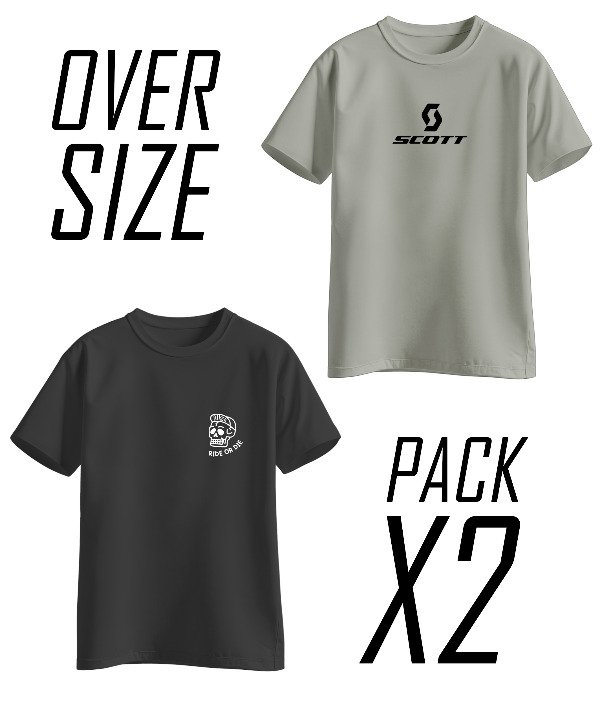 Producto - PACK ESTAMPAS X2            oversize