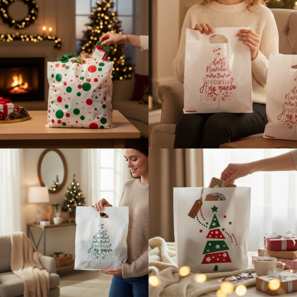 Producto - PACK 10 BOLSAS DE REGALO 35x45 l