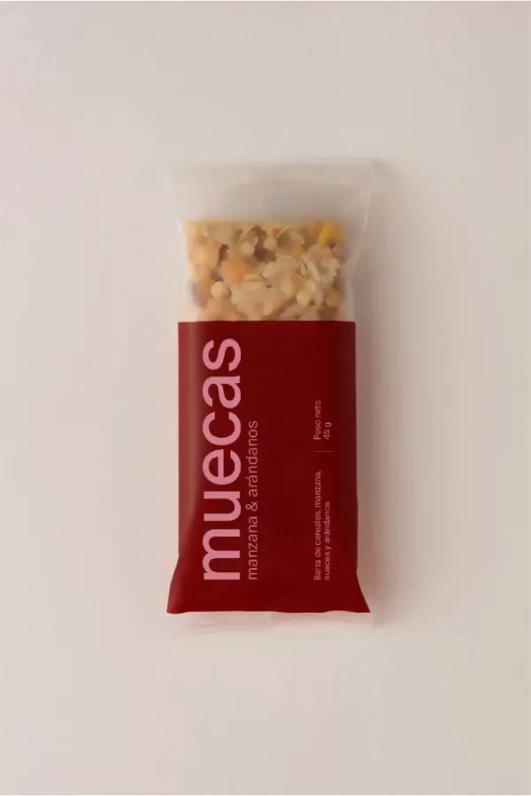 Producto - Mini barras de manzana y arandanos 30gr MUECAS