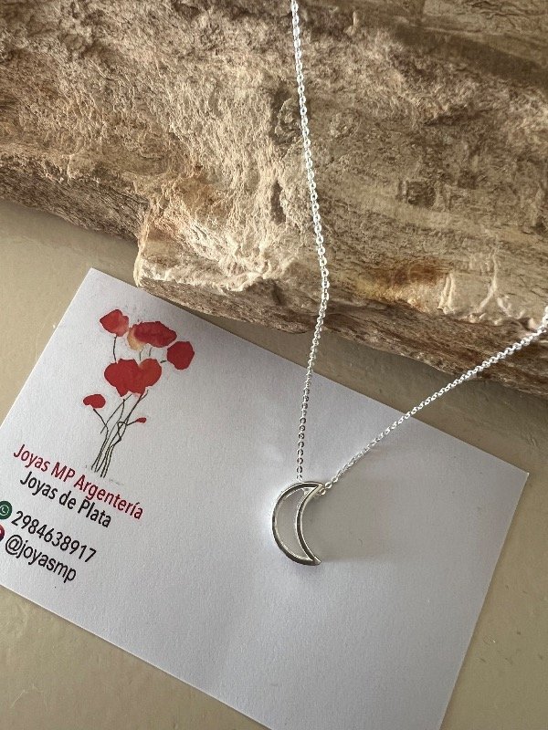 Producto - Cadena Luna de plata - 1