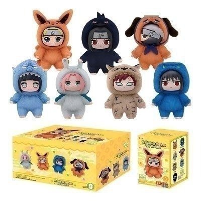 Producto - Peluche Sorpresa De Labubu Naruto al AZAR (por unidad)15cm