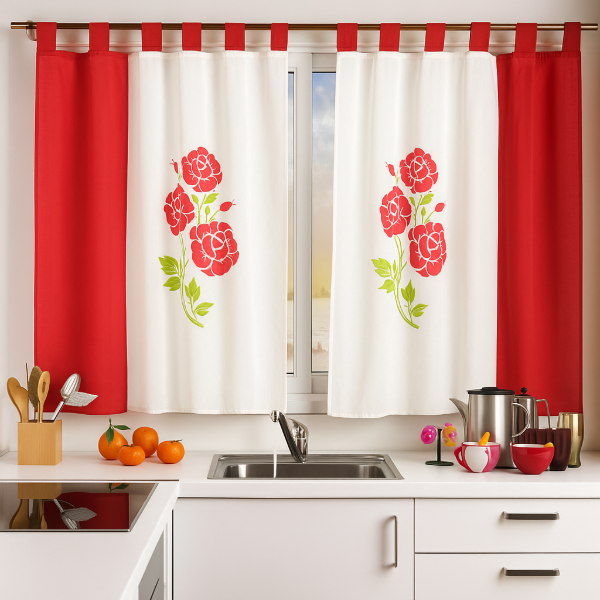Producto - Cortina Rosas