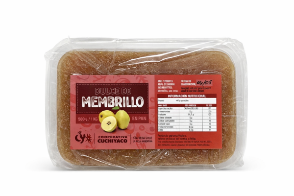 Producto - Dulce de membrillo Agroecológico 500 gr.