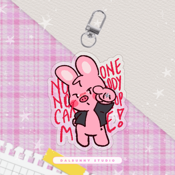 Producto - No One Nobody Can Stop Me - SKZoo Llavero