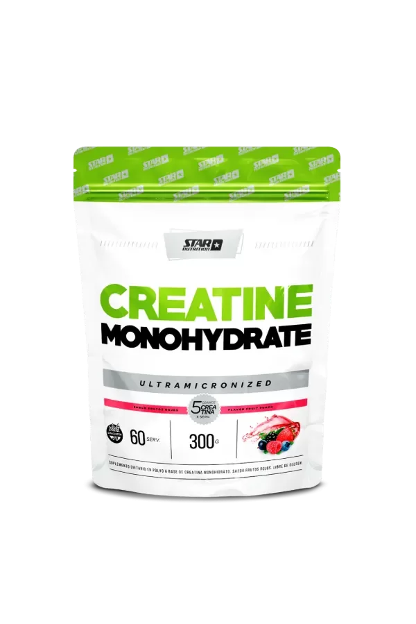 Producto - CREATINA MONOHIDRATO FRUTOS ROJOS STAR NUTRITION - 300GRS