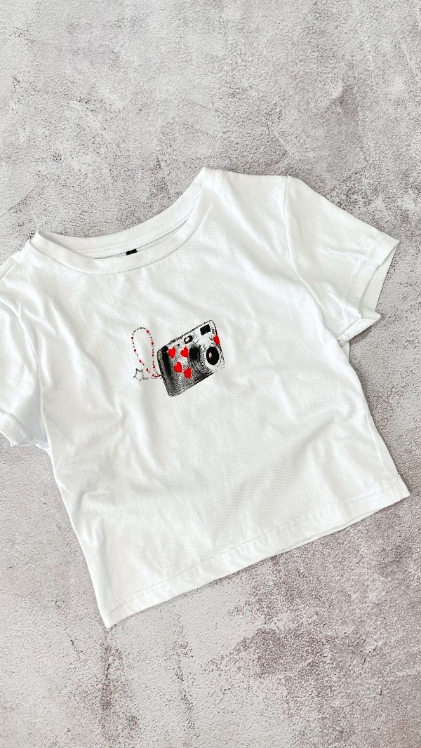 Producto - Baby tee cámara