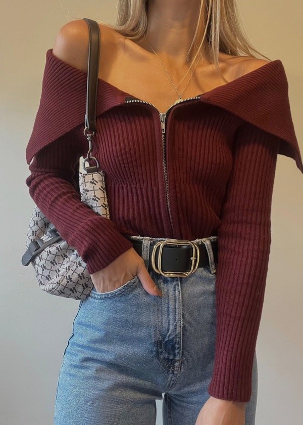 Producto - Sweater Eva bordo