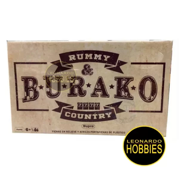 Producto - Rummy  Burako Country Nupro 1621