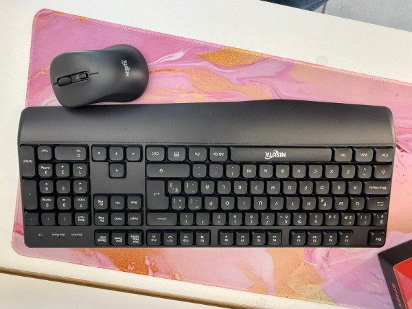Producto - Combo teclado y mouse wireless multimedia (negro)