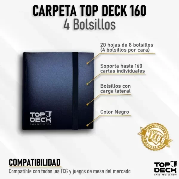 Producto - Carpeta Esencial 160 TOP DECK