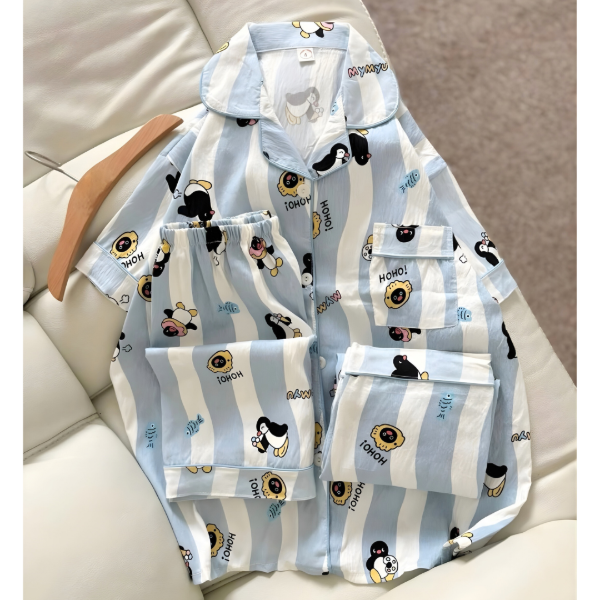Producto - Pijama Camisero 3 Piezas