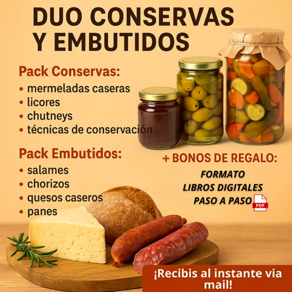 Producto - Dúo Conservas y Embutidos  Artesanales