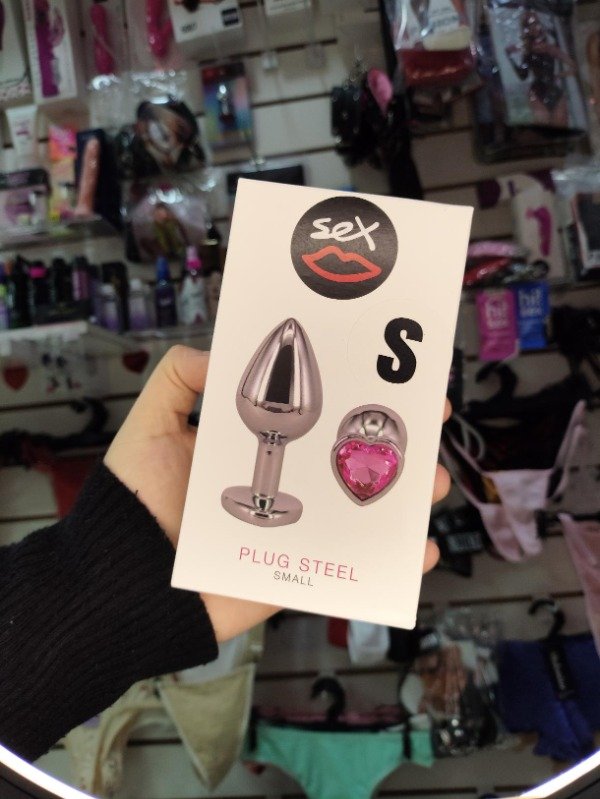 Producto - Plug acero talle S - 2