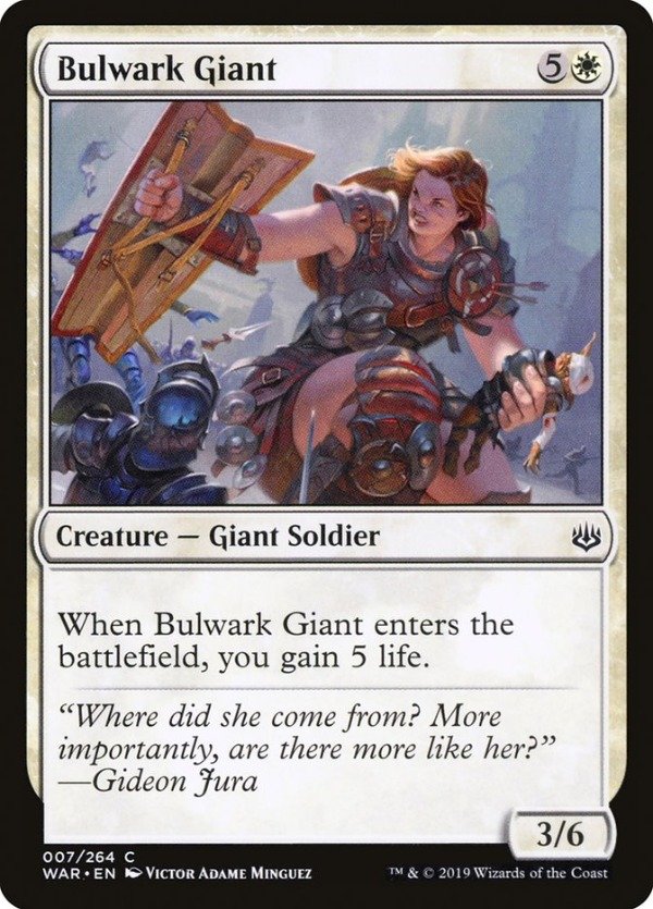Producto - Bulwark Giant  War of the Spark